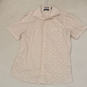 Nordstrom Men’s Short Sleeve Shirt with Floral Pattern